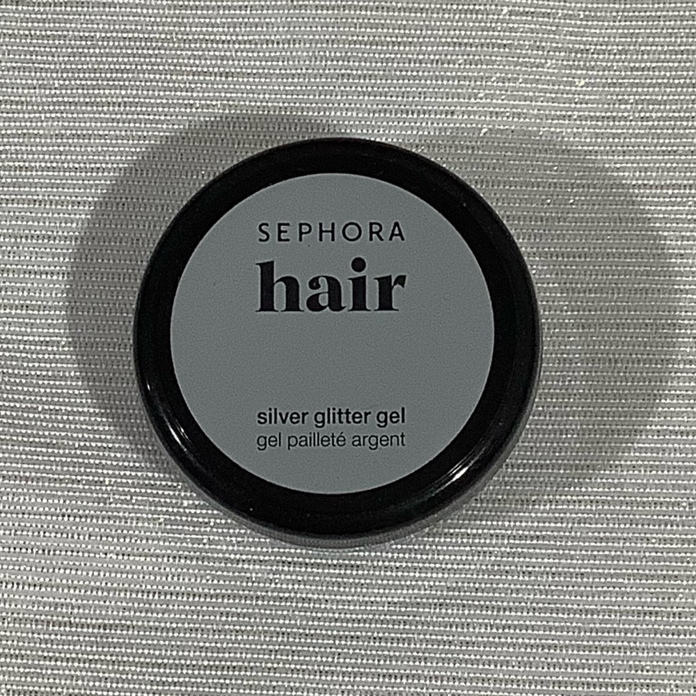 New - Sephora Hair Silver Glitter Gel